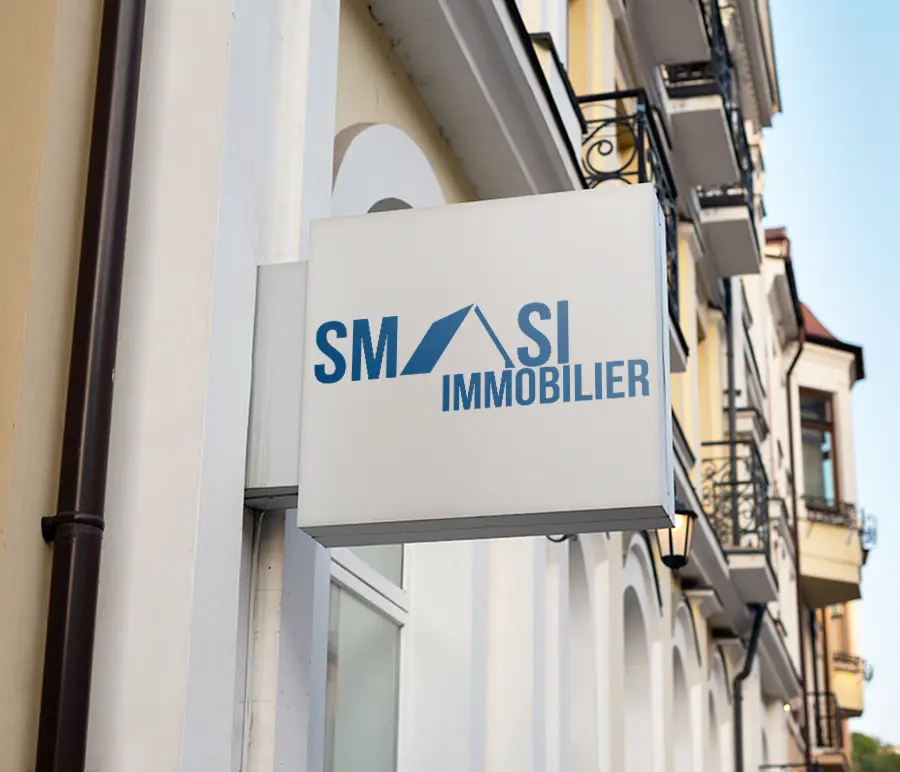 Création de logo pour une agence immobilière parisienne