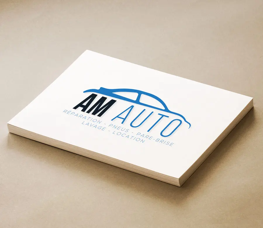 Conception de logo pour garage automobile indépendant près de chambéry par emacrea lille